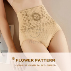 Flarixa-Culotte amincissante sans couture pour femme, taille haute, pantalon abdominal post-partum, sous-vêtement amincissant