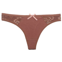 String en coton pour femme, sous-vêtement sexy en dentelle, culotte solide, lingerie taille basse, string, 5 pièces/ensemble