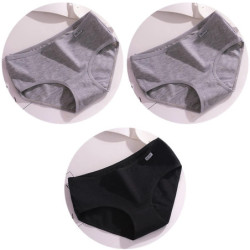 Sous-vêtements confortables en coton respirant pour femmes, culottes mi-audio, slips grande taille, documents bonbons, haute qua