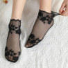 5 paires chaussettes femmes soquettes courtes femme chaussette noir chaussettes lolita chaussette noir Chaussettes en Dentelle T