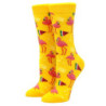 Chaussettes Courtes et Décontractées Kawaii pour Femme, 1 Paire, Happy Funny, Fruit, Harajuku, Couleurs Bonbons, Mi, Taille 35-4