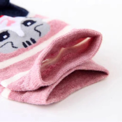 Chaussettes d'équipage pour femmes avec motifs de chat, mignonnes, uniques, amusantes, confortables, évac80-l'humidité, 5 paires