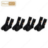 Chaussettes mi-mollet épaisses anti-froid pour femmes, chaussettes rembourrées chaudes, chaussettes de loisirs d'hiver, 1 paire,