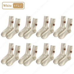 Chaussettes mi-mollet épaisses anti-froid pour femmes, chaussettes rembourrées chaudes, chaussettes de loisirs d'hiver, 1 paire,