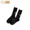 Chaussettes mi-mollet épaisses anti-froid pour femmes, chaussettes rembourrées chaudes, chaussettes de loisirs d'hiver, 1 paire,