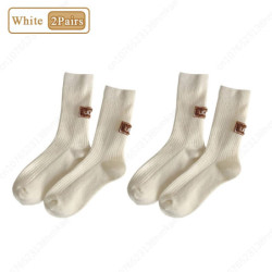 Chaussettes mi-mollet épaisses anti-froid pour femmes, chaussettes rembourrées chaudes, chaussettes de loisirs d'hiver, 1 paire,