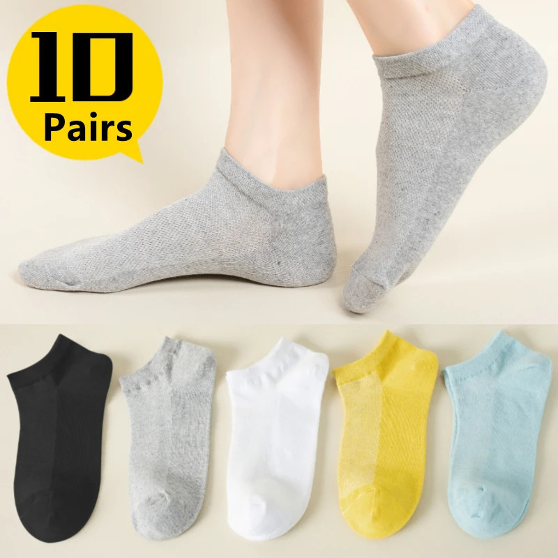 5 paires de chaussettes imprimées lettre chaussettes courtes sport confortables et respirantes chaussettes courtes pour femmes