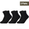 Chaussettes Thermiques Courtes en Laine de Cachemire pour Femme, Bottes de Neige en Velours, Épaisses, Chaudes, pour Hiver, 1/2/