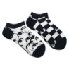 Chaussettes Courtes Colorées en Coton pour Homme et Femme, Animaux, Plantes, Tournesol, Décontracté, Rinçage, Cadeau d'Anniversa