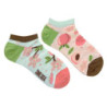 Chaussettes Courtes Colorées en Coton pour Homme et Femme, Animaux, Plantes, Tournesol, Décontracté, Rinçage, Cadeau d'Anniversa