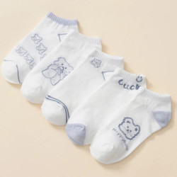 Chaussettes de rinçage d'équipage d'avocat pour femmes, chaussettes de bateau coupe basse Kawaii, dessin animé frais, mode respi