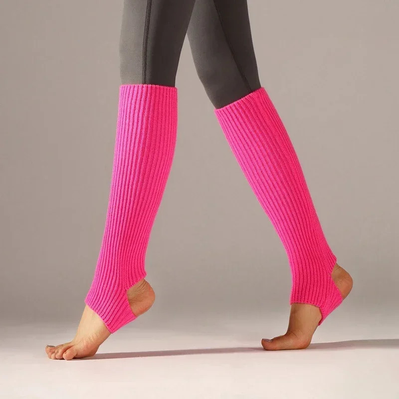 Jambières d'hiver pour femmes et filles, couvre-jambes pour femmes, chaussettes en laine Y2K, bas longs pour la salle de sport, 