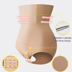 TUNIShaper-Culotte amincissante pour femme, corset d'entraînement à la taille, gaine pour le ventre, sangle d'ing marijuana, lèv