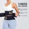 MiiOW – Corset d'entraînement à la taille pour femme, gaine modelante, enveloppe le ventre, vêtement amincissant, ceinture ventr