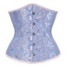 Corset Gothique à Fleurs pour Femme, Bustier Jacquard Sexy, Entraîneur de Taille, Costume de Carnaval, Grande Taille