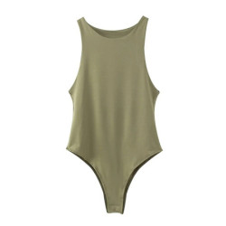 Body d'été sexy et moulant pour femmes, 4 couleurs, vert, slim, décontracté, chic, club, short