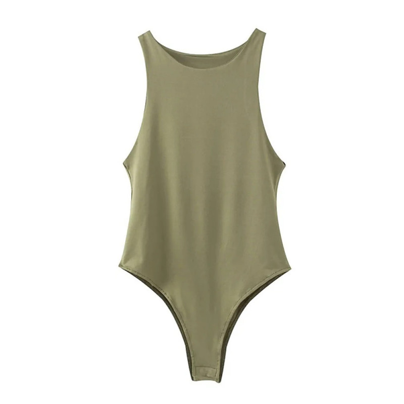 Body d'été sexy et moulant pour femmes, 4 couleurs, vert, slim, décontracté, chic, club, short