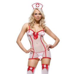 S-3XL Sexy Lingerie Femme Porno Sous-Vêtements Sexy Robe Cosplay Uniforme Femmes Lingerie Ensemble 7.0 Vêtements De Nuit Babydol