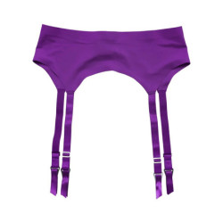 Porte-jarretelles à pinces en métal ultra-mince sans couture pour femmes, lingerie sexy, noir, peau, violet, bas, cadeau, cadeau