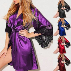 Robe de Nuit en Satin...