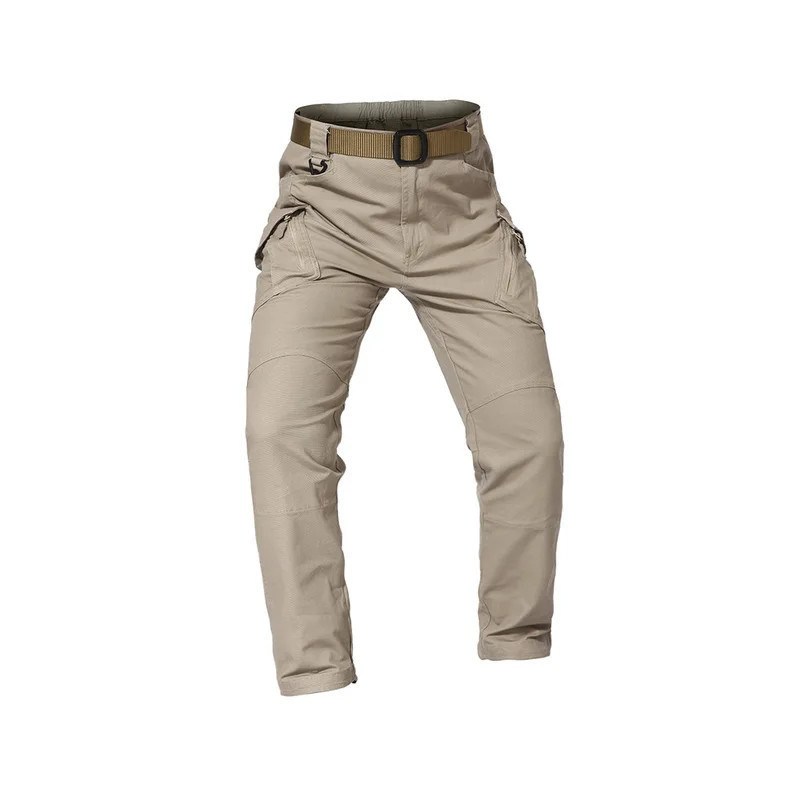 Pantalon cargo élastique à poches multiples pour hommes, pantalon amincissant, militaire, urbain, piedmont keepitcal, fjMen, 5XL