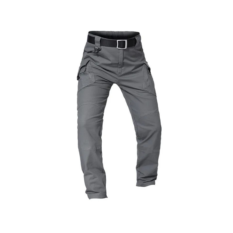 Pantalon cargo élastique à poches multiples pour hommes, pantalon amincissant, militaire, urbain, piedmont keepitcal, fjMen, 5XL