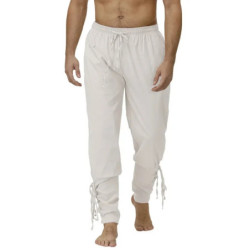 Costume Viking pour homme, pantalon médiéval Renaissance, short Wstring de proximité, costume d'Halloween, cosplay adulte, 7,5