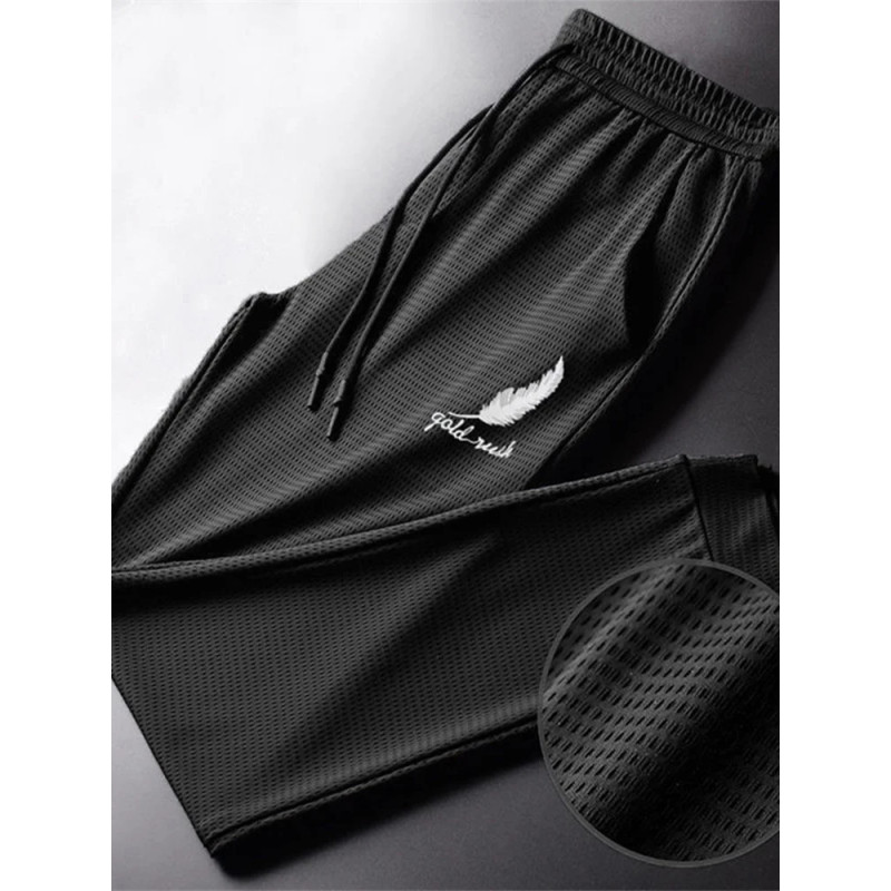 Pantalon léger à séchage rapide pour homme, mode, randonnée, jogging, course à pied, respirant, entraînement, salle de sport, ri