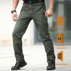 Pantalon Duljoggers de l'armée pour la randonnée en plein air, pantalon classique City DulCargo, multi poches, militaire CamSolo