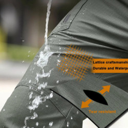 Pantalon Duljoggers de l'armée pour la randonnée en plein air, pantalon classique City DulCargo, multi poches, militaire CamSolo