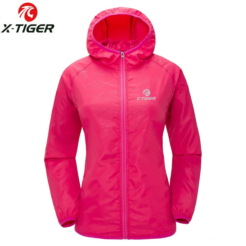 X-TIGER Hommes Femmes Imperméable Randonnée Veste Protection Solaire Coupe-Vent Camping Escalade En Plein Air Manteau De Pluie U