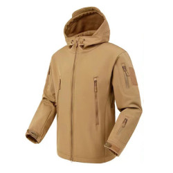 Veste à capuche imperméable pour homme, SoftShell, Dulimperméable, manteau homme, saut, pêche, randonnée, camping, escalade, ski