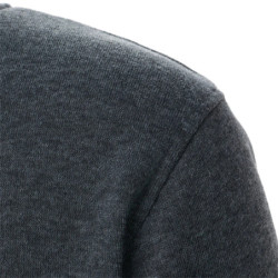 Cardigan de sport à fermeture éclair pour hommes, manteau à capuche Stand UR, cardigan monochrome, décontracté