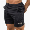 Short de fitness en maille pour homme, pantalon court de plage, jogging sportif, pantalon de protection, objectifs respirants, e