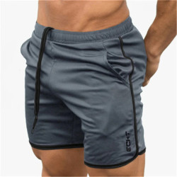 Short de fitness en maille pour homme, pantalon court de plage, jogging sportif, pantalon de protection, objectifs respirants, e