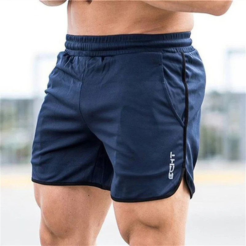 Short de fitness en maille pour homme, pantalon court de plage, jogging sportif, pantalon de protection, objectifs respirants, e