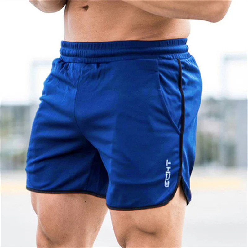 Short de fitness en maille pour homme, pantalon court de plage, jogging sportif, pantalon de protection, objectifs respirants, e