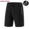 Shorts de dehors Cool Sportedly pour Homme, Bas Décontractés, Gym, Fitness, Entraînement, Jogging, viser Courts, Noir, Gris, Été