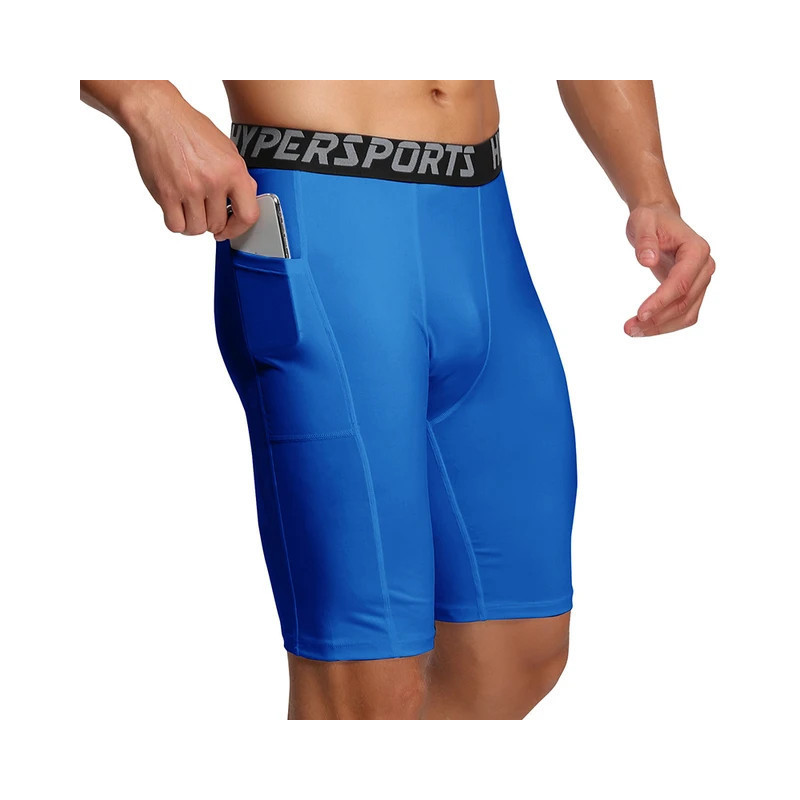 Shorts de compression pour hommes, collants d'entraînement sportif, leggings de fitness, pantalons courts, bas de sport, shorts 