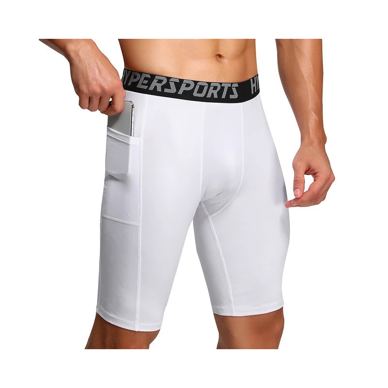 Shorts de compression pour hommes, collants d'entraînement sportif, leggings de fitness, pantalons courts, bas de sport, shorts 