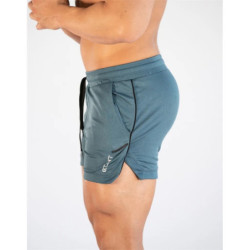 GITF-Shorts d'entraînement de gymnastique pour hommes, vêtements de sport décontractés, entraînement de fitness, course à pied, 