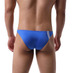 Maillot de bain solide pour hommes, culotte de sport, sous-vêtements de plage