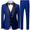 Costume de luxe pour hommes, smoking à coupe régulière, veste imbibée GroomTIME, pantalon blazers en émail FJPlus, vêtements de 