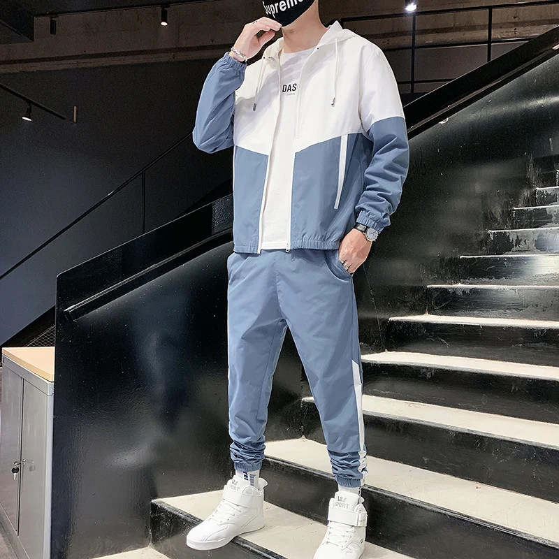 Veste et pantalon à capuche Sportedly pour hommes, survêtement décontracté, joggeurs, ensembles 2 pièces, Hip Hop, course à pied