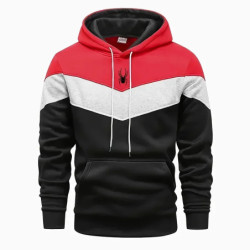 Sweats à capuche décontractés pour hommes, sweat-shirt trempé PVD, sweats à capuche tricolores, survêtement de sport, jogging, h