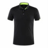 Polo de sport décontracté à manches courtes pour homme, chemise à revers à séchage rapide, chemise de cyclisme trempée, fitness