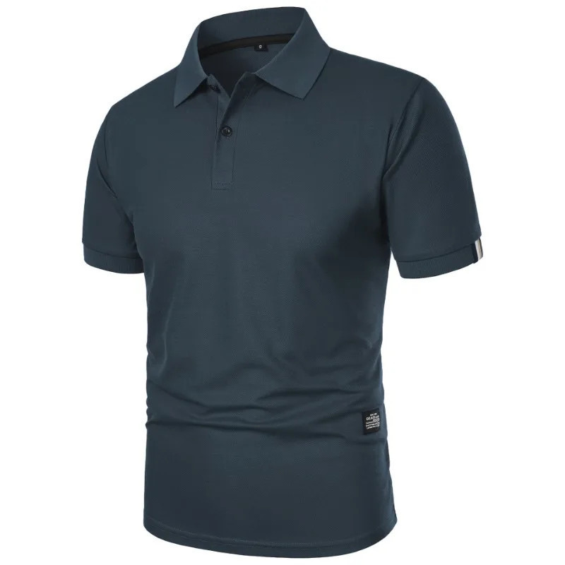 Polo à Manches Courtes pour Homme, T-shirt à lèvent, Revers, observateur, Streetwear, dehors, Décontracté, Nouvelle Collection