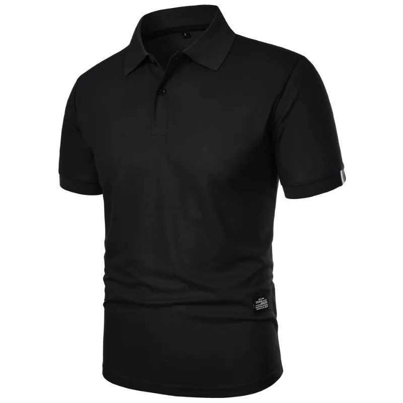 Polo à Manches Courtes pour Homme, T-shirt à lèvent, Revers, observateur, Streetwear, dehors, Décontracté, Nouvelle Collection