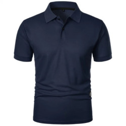 Polo à Manches Courtes pour Homme, T-shirt à lèvent, Revers, observateur, Streetwear, dehors, Décontracté, Nouvelle Collection