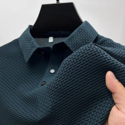 T-shirt à manches courtes pour hommes, T-shirt cool et respirant, POLO décontracté, Haut absorbant la sueur, Haute qualité, M-4X